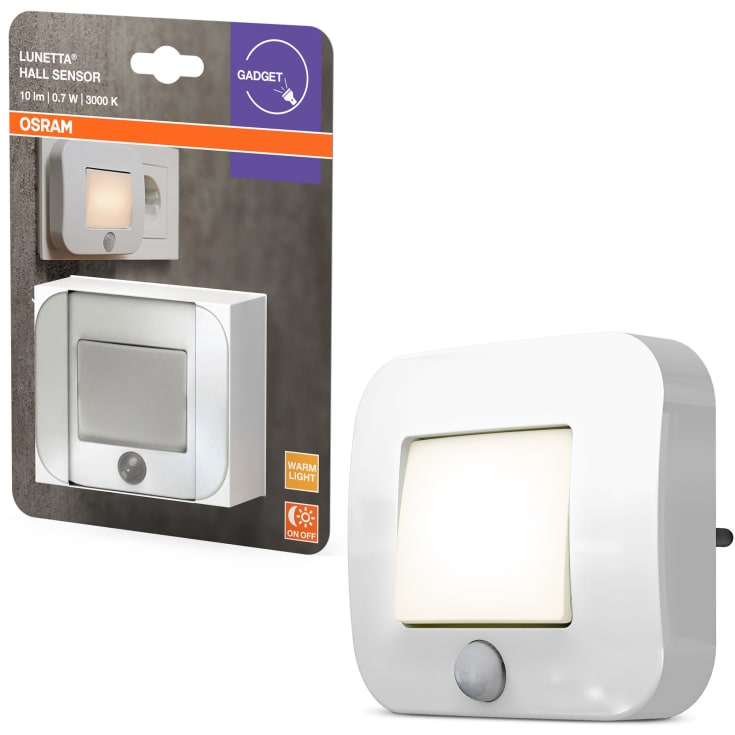 Ledvance Lunetta Hall nattlampe med sensor