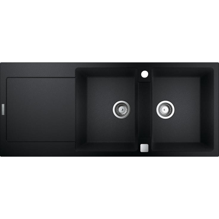 Grohe K500 køkkenvask, 116x50 cm, sort