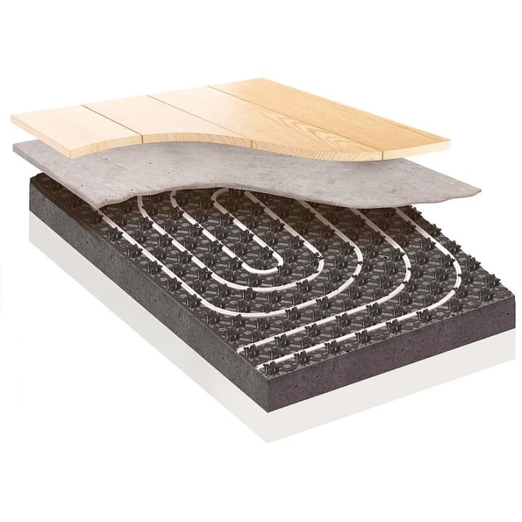 Roth Clima Comfort systemplate 1200x800x19,5 mm, 9,6m², 16 mm pex-rør