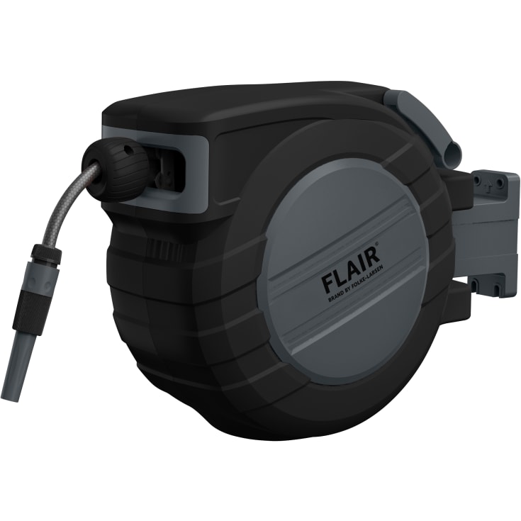 Flair slangetrommel med 20 m, 1/2&quot; vannslange