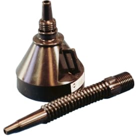 Plast tragt med flex tud