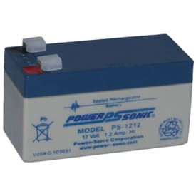 Blybatteri 12V 1,2 Ah, PS1212, VdS