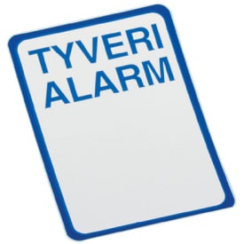 Stöldlarmskylt AP999