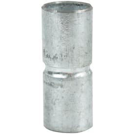 Muffe 20 mm (3/4") kort, varmgalvaniseret