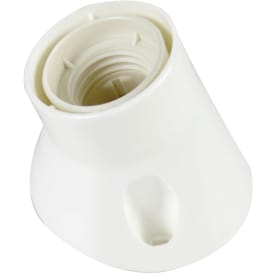 Veggkontakt E27, hvit