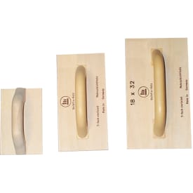 Abachi pussebrett, 18x32 cm