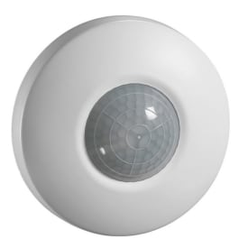 Tilstedeværelsessensor 360° med relæ, 24V, påbygget, 41-549