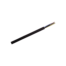 Rund lampeledning 3x0,75 mm² i sort