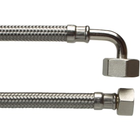 250 cm Slange for vaskemaskin stål