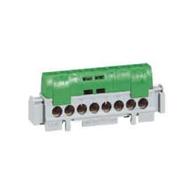 10 stk TERMINALBLOK 1-21 176MM JORD G