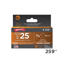 T2025 häftklamrar, runda, 5000 st, Ø6/14 mm