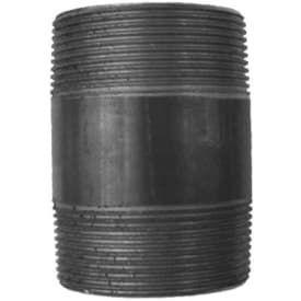 1.1/4" Sort nippelrør 10 stk. assorteret