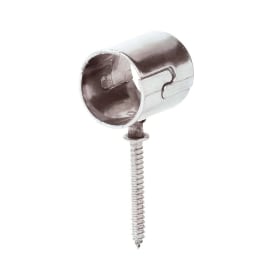 15 mm Inox rørbærer - kort