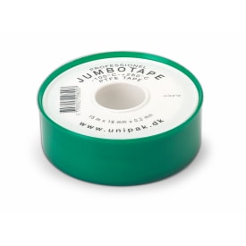 Jumbotape med gjenger, 19 mm x 0,2 mm, 15 m rull