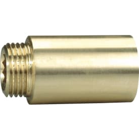 Messing nippelmuffe, 3/4" - 20 mm