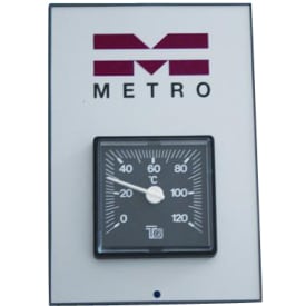 Metro-termometer analogt