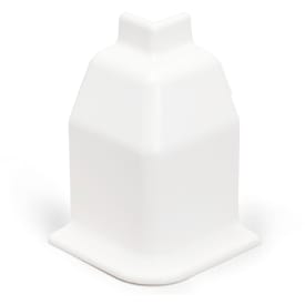 Rehau utvändigt hörn med läpp, SL 20/70 mm, vit
