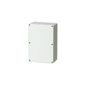 4 stk KASSE EURO ABS 160X250X130 GRÅ