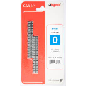120 st CAB3 Trådmärke 1,5-2,5 mm² märke: 0 (P120)