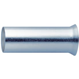 100 stk Klauke uisoleret terminalrør, kobber, 10 mm², 12 mm