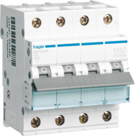 Effektbryter 3P+NC 13A 6kA 4M MCN613E