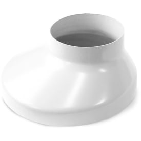 Plastmo brøndkrave 90 x 150 mm, hvid