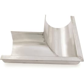 Plastmo udvendig gering nr. 12 / 90 grader, zink