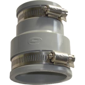 Fernco 38-45/102-112 mm kobling, grå, over bakken