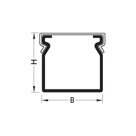 40 meter LEDNINGSKANAL BA6 40060
