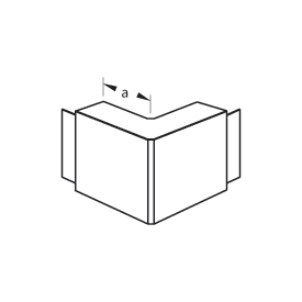 Udvendigt hjørne til FB 60110 M5502 PH
