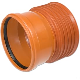 Kaczmarek K2 DN200 PP-overgang til glat spids, uden gummiring