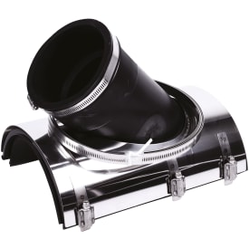 Lauridsen 300-600 x 200 mm 45 gr. salgrenrør med spennbånd