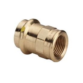 15 mm x 1/2" Overgang muffe/muffe Profipress Gas