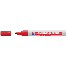 Paintmarker Edding 750, rød