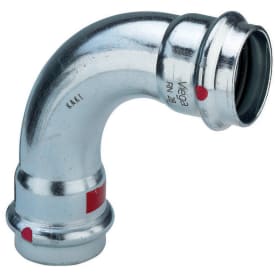 Viega Prestabo forzinket bøjning t/varmeanlæg 15 mm - 90 grader