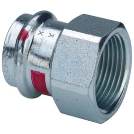 Viega Prestabo forzinket overgangsmuffe t/varmeanlæg 15 mm x 1/2"