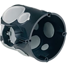 Dåse Mur Ø60 D66 luftæt med skruer