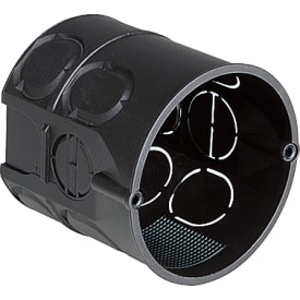 Dåse Mur Ø60 D63 med skruer