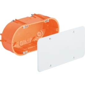 Låg for dobbelt dåse 145x75mm