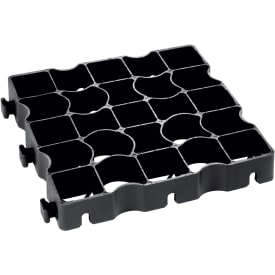 12 stk Byggros ECORASTER E30, sort, 20 t, 12 stk. pr. 1,33 m²