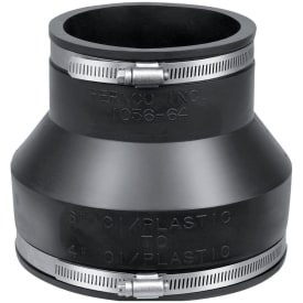 Fernco 50-63/98-115 mm kobl. 110 mm t/støbejern DN50, over jord