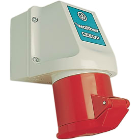 CEE Udvendigt vægudtag 32A 5P med dåse IP44