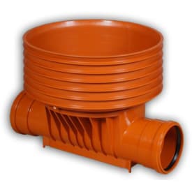 Kaczmarek 200 x 425 mm TP1-brønd, glat, lige gennemløb