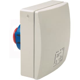 CEE Mondo Vægudtag Lige 16A 3P 6H grå IP44