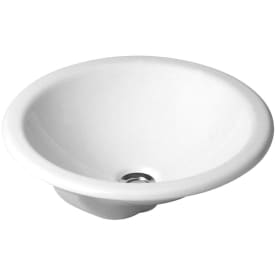 Duravit Architec servant for nedfelling, Ø47 cm, hvit