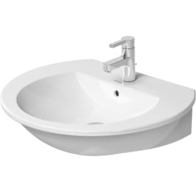 Duravit Darling New vegghengt servant, 65x54 cm, hvit