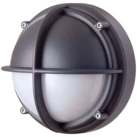Louis Poulsen skottlampe, 3000K, halvskygge, opalgrå