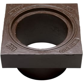 NV 425 x 248 mm karm uden pakning, firkantet, fast, GG