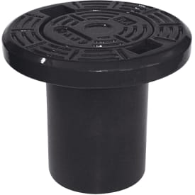 AVK Deksel kompositt ø210mm uten feste svart