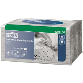 Tork industriaftørringsklude 520350 W8, 1-lags, grå, 55 ark